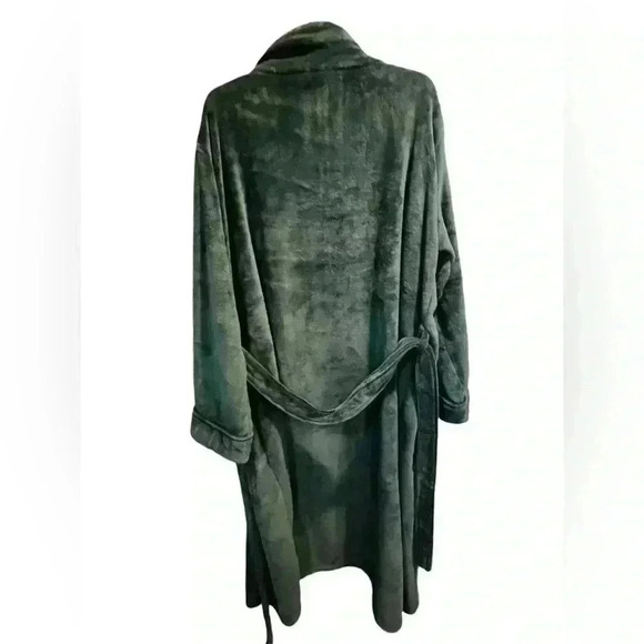 Royal Class Men‎ Robe  Wrap/Tie Long Sleeve 100% Poly green size L-XL - Picture 5 of 5